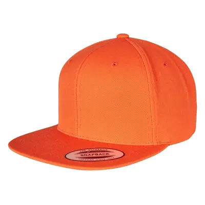 Klasický snapback oranžový