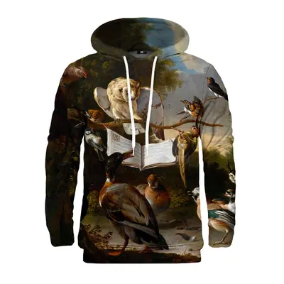 Mr. GUGU & Miss GO Unisex's Hoodie Kangaroo H-K1749