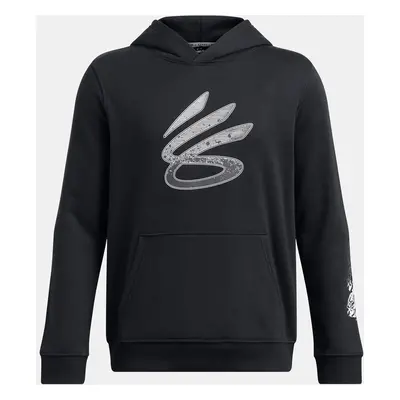 Under Armour Chlapecká mikina Curry Boys Splash Hoodie - Kluci