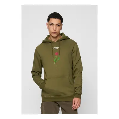 Lost Youth Rose Hoody olivová