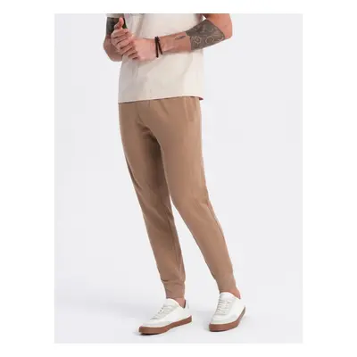 Ombre Men's jogger sweatpants - brown