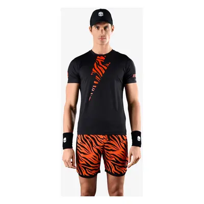 Pánské tričko Hydrogen Tiger Tech Tee Black/Orange Tiger