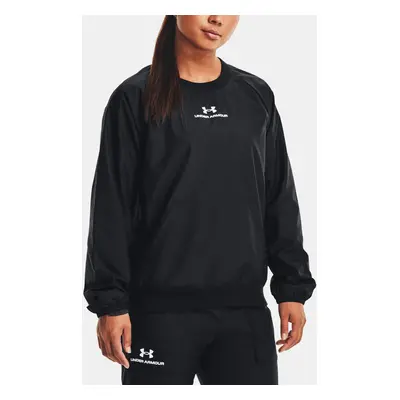 Under Armour Mikina UA Rush Woven Crew-BLK - Dámské