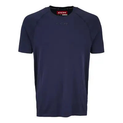 Pánské tričko CCM SS Premium Training Tee True Navy