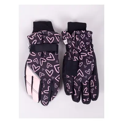 Yoclub Kids's Children's Winter Ski Gloves REN-0245G-A150