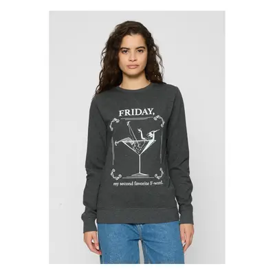 Dámské dřevěné uhlí F-Word Crewneck