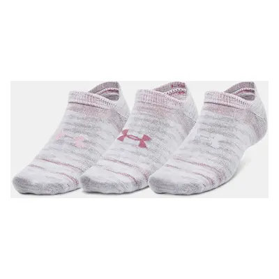 Under Armour Ponožky UA Essential No Show 3pk-WHT - unisex