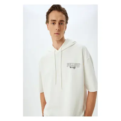 Koton Ecru Men's Adult Sweatshirt