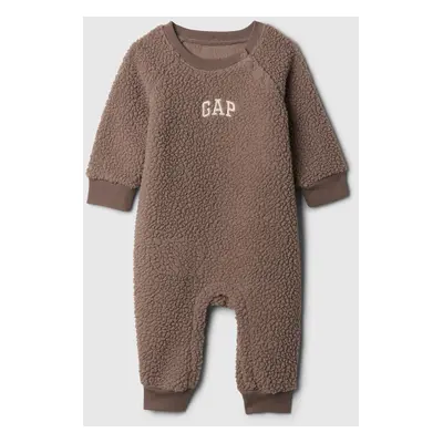 GAP Baby sherpa overal s logem - Kluci