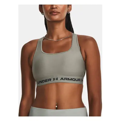 Under Armour Podprsenka Crossback Mid Bra-GRN - Dámské