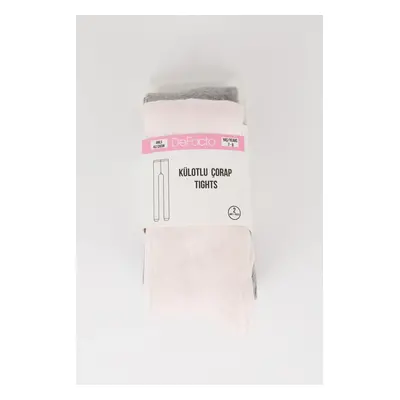 DEFACTO Girl's 2-Piece Cotton Pantyhose