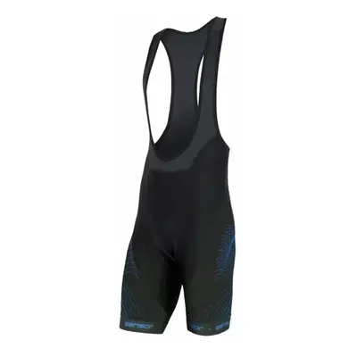 Pánské cyklistické kraťasy Sensor Cyklo Team Up Bibshort Black/Blue