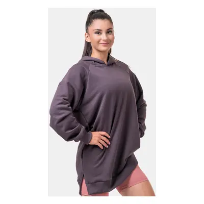 Dámská mikina Nebbia Hero Everyday hoodie marron