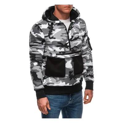 Edoti Men's zip-up sweatshirt