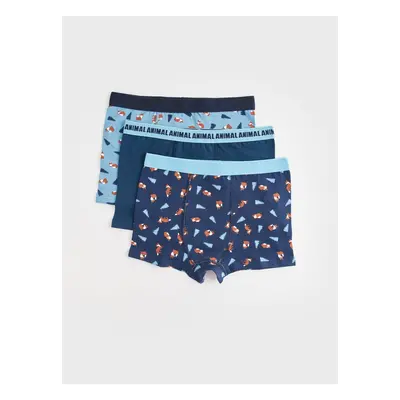 LC Waikiki Printed Boy's Boxer Set of