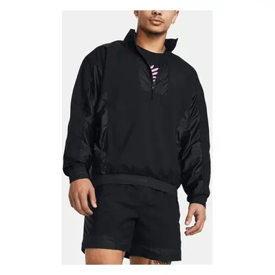 Under Armour Bunda Curry Woven Jacket-BLK - Pánské