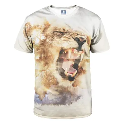 Aloha From Deer Unisex's Roar Of The Lion T-Shirt TSH AFD1038