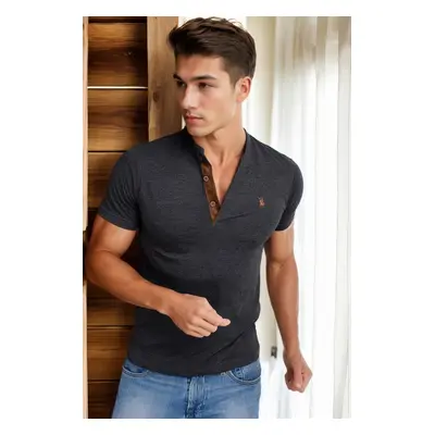 T8560 DEWBERRY T-SHIRT-ANTHRACITE-1