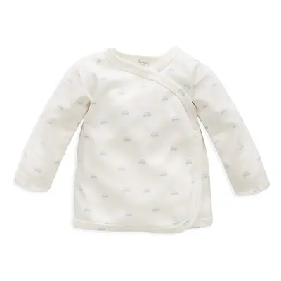 Pinokio Kids's Lovely Day Babyblue Wrapped Baby Jacket