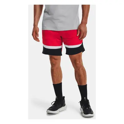 Under Armour Kraťasy UA Heatwave Hoops Short-RED - Pánské