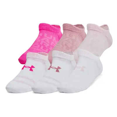 Dívčí ponožky Under Armour Yth Essential No Show 6pk