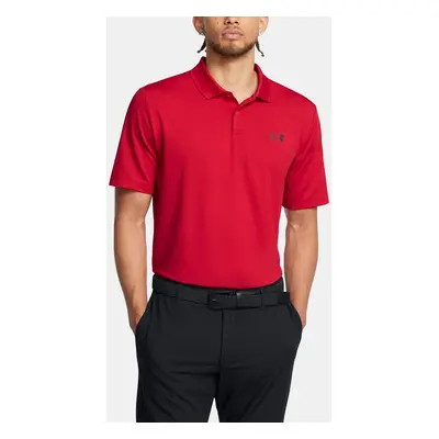 Pánské tričko Under Armour UA Matchplay Polo-RED - Pánské