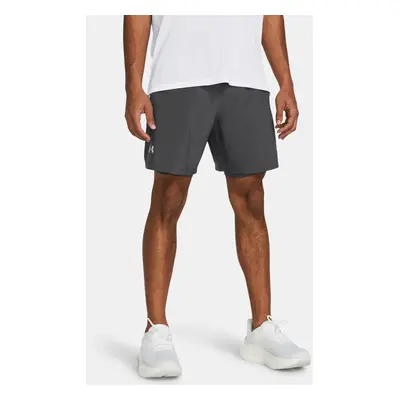 Under Armour Kraťasy UA LAUNCH 7'' 2-IN-1 SHORTS-GRY - Pánské