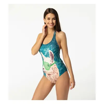 Aloha From Deer Woman's Smart Guy Open Back Swimsuit SSOB AFD161