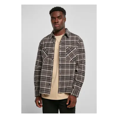 Boxy Kane Check Shirt šedo/černá