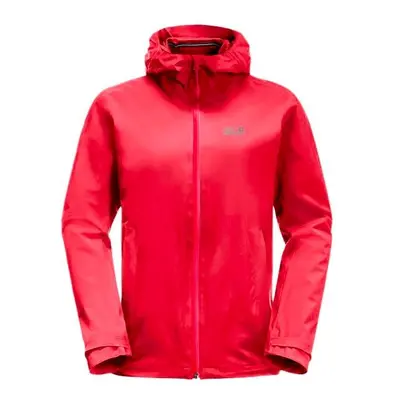 Dámská bunda Jack Wolfskin Pack & Go Shell Tulip Red