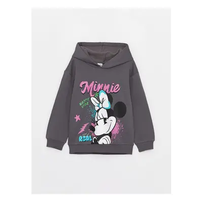 LC Waikiki dívčí mikina s dlouhým rukávem a potiskem Minnie Mouse