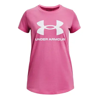 Dívčí tričko Under Armour UA G SPORTSTYLE LOGO SS