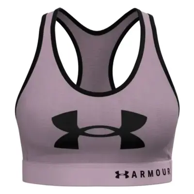 Dámská podprsenka Under Armour Mid Keyhole Graphic-PNK