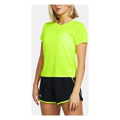 Under Armour Tričko UA Launch Shortsleeve-GRN - Dámské