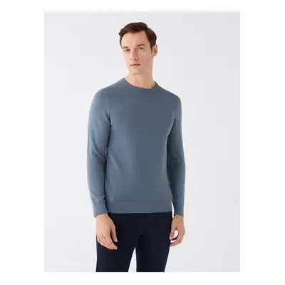 LC Waikiki Crew Neck Long Sleeve Men's Knitwear Sweater