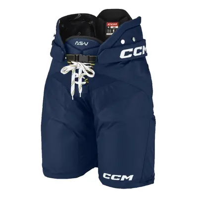 CCM Tacks AS-V navy Hokejové kalhoty, Senior