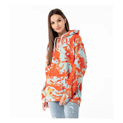 Mr. GUGU & Miss GO Woman's Marble Hoodie OVS-FM