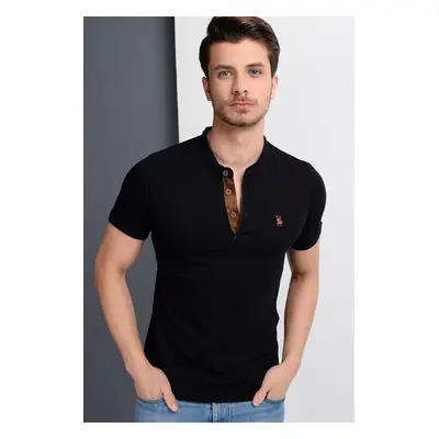 T8560 DEWBERRY T-SHIRT-BLACK