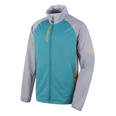 Pánská softshell bunda HUSKY Suli grey/mint