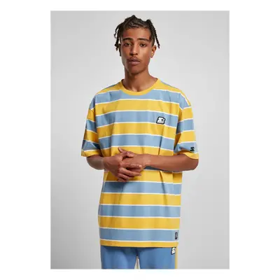 Starter Block Stripes Tee hrznblu/clifrniyllw/whte