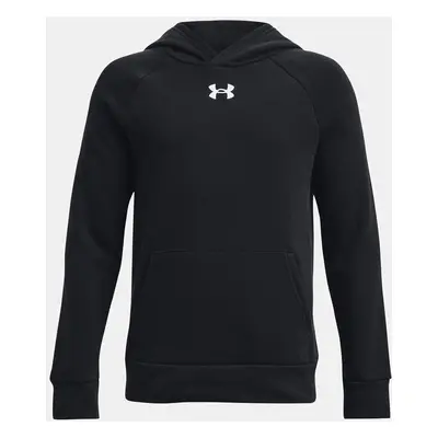 Under Armour Mikina UA Rival Fleece Hoodie-BLK - Kluci