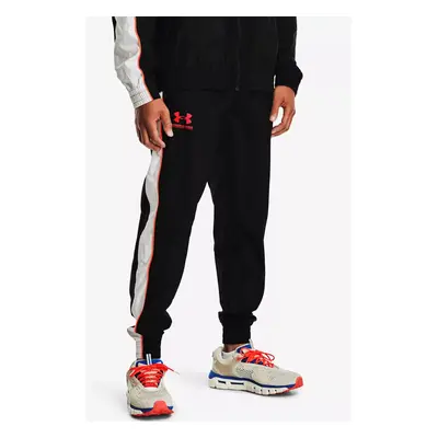 Pánské kalhoty Under Armour WOVEN TRACK PANT Black