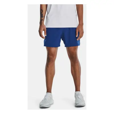 Under Armour Kraťasy LAUNCH ELITE 5'' SHORT-BLU - Pánské