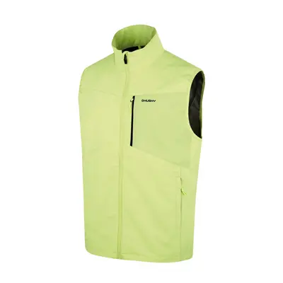 Pánská softshell vesta HUSKY Salien lt. green