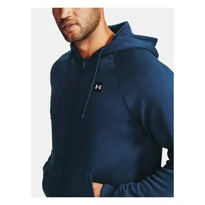 Under Armour Mikina UA Rival Fleece FZ Hoodie-NVY - Pánské