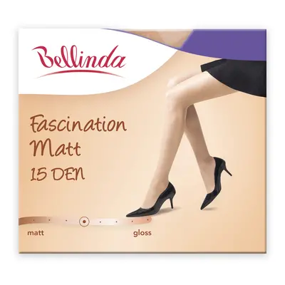 Bellinda FASCINATION MATT DEN - Women's tights in matte finish - amber