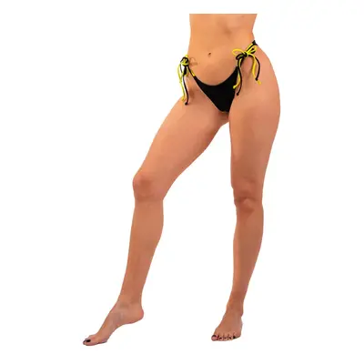 Dámské plavky Nebbia Double Side-Tie Bikini Bottom Neon Black