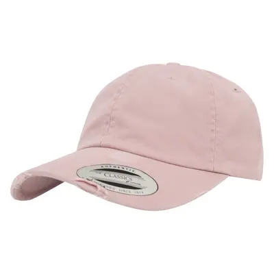 Low Profile Destroyed Cap růžová