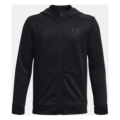 Under Armour Mikina UA Armour Fleece FZ-BLK - Kluci