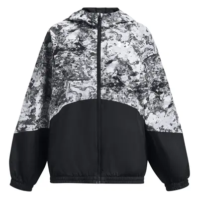 Dívčí bunda Under Armour Woven FZ Jacket